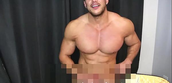  Tanned cocky hunk